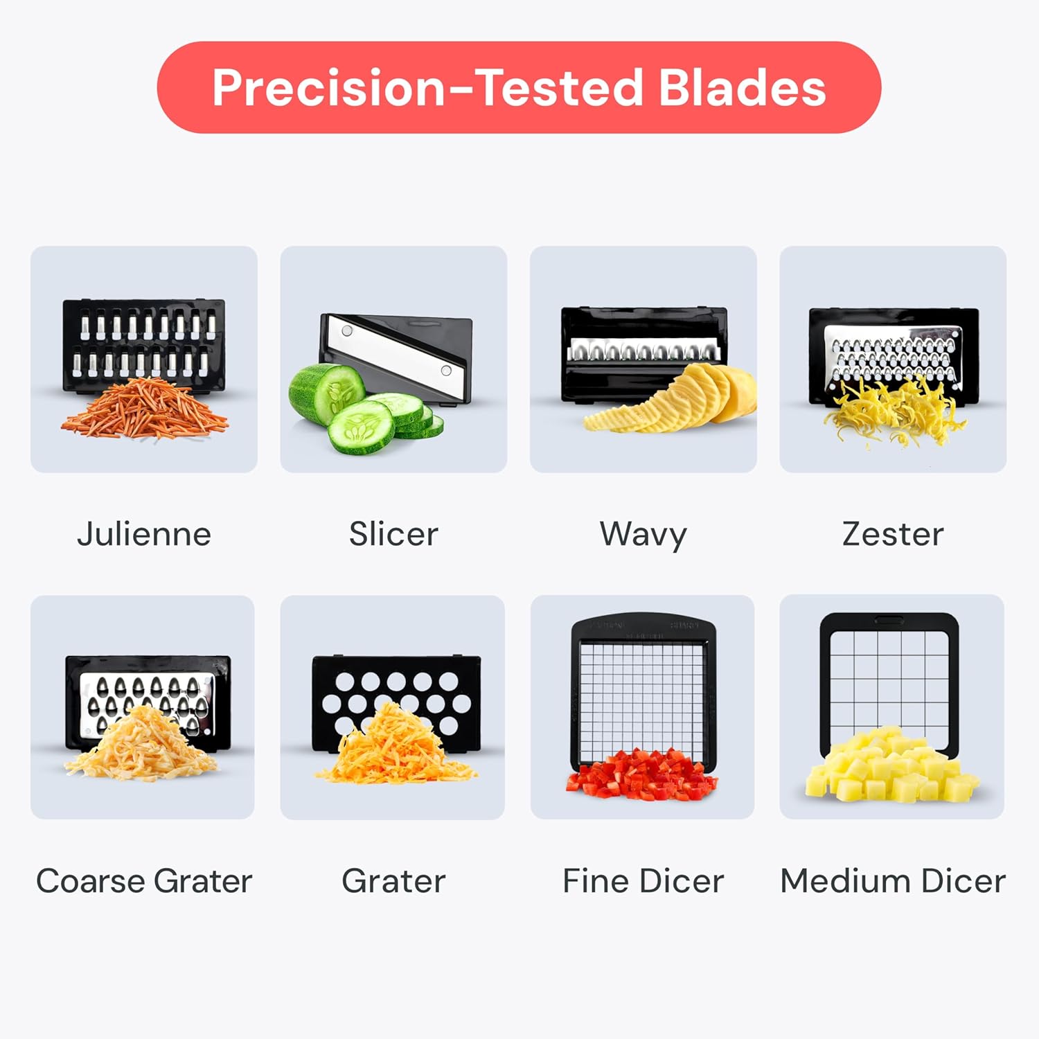 Fullstar 8-in-1 Mandoline and Vegetable Chopper