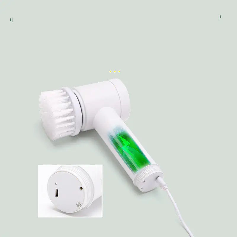 Smart USB-Powered Scrub Brush
